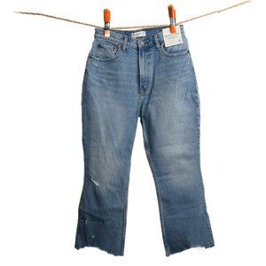 Abercrombie & Fitch The Kick Flare Ultra High Rise (**Curve Love)